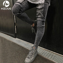 Load image into Gallery viewer, Man Casual Elastic Jeans