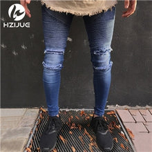 Load image into Gallery viewer, Man Casual Elastic Jeans