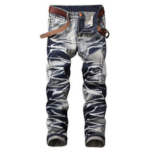 Load image into Gallery viewer, Fashion Slim Skinny Moto Biker Casual Jeans