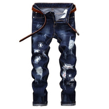 Load image into Gallery viewer, Fashion Slim Skinny Moto Biker Casual Jeans