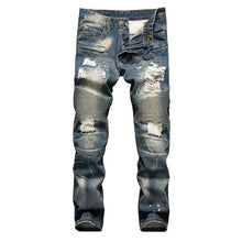 Load image into Gallery viewer, Fashion Slim Skinny Moto Biker Casual Jeans