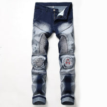 Load image into Gallery viewer, Fashion Slim Skinny Moto Biker Casual Jeans