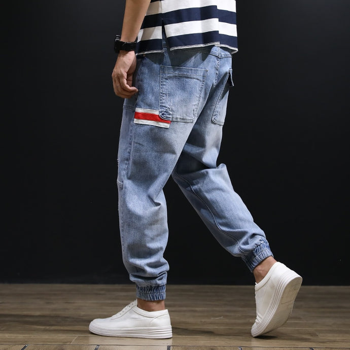 Streetwear Men Jeans